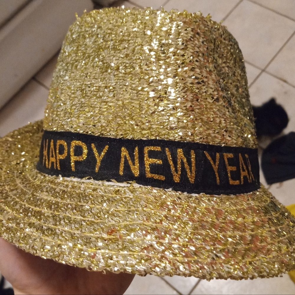 Happy new year hat